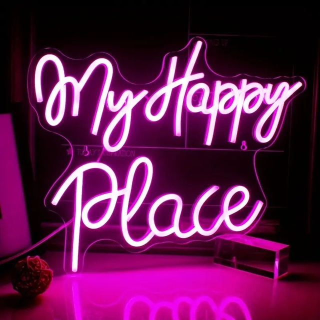 Indoor LED Neon Letter Signs, LED Lighting Custom Neon Lights, Home Party Atmosphere Lights