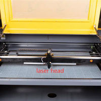Máquina de Corte y Grabado Láser de CO2 Pulsado Automática, Refrigeración por Agua, Software de Control CNC, Hiwin CNC, Cristal, Papel, Metal, Madera, Vidrio