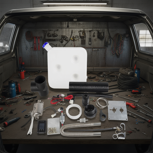 Chauffage d'air D0100HARXHU 8KW 12V Diesel à commande automatique avec interrupteur LCD pour voitures, camions et véhicules d'ingénierie - Product Image 2