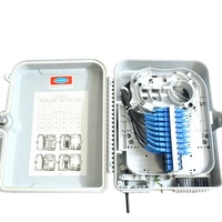 Boîtier de distribution extérieur étanche à fibre optique NAP avec répartiteur PLC Connexion APC/UPC pour la distribution FTTH SC/LC