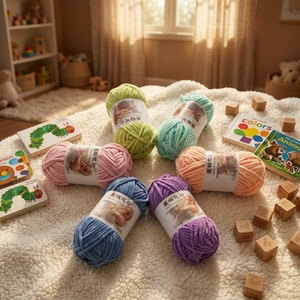 Kit Fai-da-Te <span class=keywords><strong>per</strong></span> Animali all'Uncinetto in Ciniglia, Design Personalizzato, Pacchetto Materiali Amigurumi, Kit Giocattoli Morbidi in Peluche <span class=keywords><strong>per</strong></span> Principianti - Product Image 2