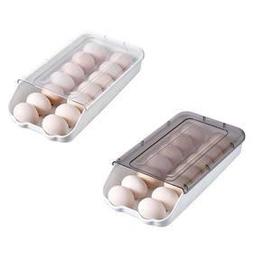 IN STOCK Automatic Rolling Egg Storage Dispenser Deviled Egg Tray