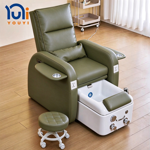 Fauteuil de pédicure OEM inclinable en cuir PU <span class=keywords><strong>avec</strong></span> bassin pour les pieds, couleur personnalisée, <span class=keywords><strong>mobilier</strong></span> de salon de manucure et <span class=keywords><strong>spa</strong></span> - Product Image 5