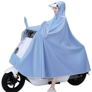Imperméable unisexe pour une ou deux personnes, imperméable pour vélo électrique, <span class=keywords><strong>poncho</strong></span> pour scooter électrique, imperméable pour moto - Product Image 1