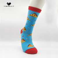 Nouvelles chaussettes unisexes colorées à motifs amusants d'animaux, de fruits et de nourriture, respirantes, décontractées, pour l'été
