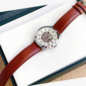 นาฬิกาข้อมือผู้ชาย FS <span class=keywords><strong>ME3099</strong></span> รุ่นหรูหรา คลาสสิก ระบบอัตโนมัติ คุณภาพสูง เข็มเรืองแสง หน้าปัดใหญ่ กันน้ำ 50 เมตร สายหนัง - Product Image 5