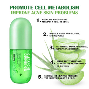 EELHOE Gel de Aloe Vera Clear Acne Defense Gel Hidratante Calmante y Calmante de Imperfecciones Eliminación de Acné Gel PARA EL Cuidado DE LA Piel - Product Image 5