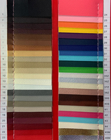 Deux Litchi Texture 0.7mm Relief Tricoté Dos Vinyle Tissu Faux Synthétique PVC Cuir Rouleau pour Canapé Sacs Chaise Siège De Voiture