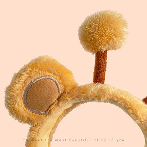 Diadema con orejas <span class=keywords><strong>de</strong></span> animales <span class=keywords><strong>de</strong></span> dibujos animados <span class=keywords><strong>de</strong></span> felpa <span class=keywords><strong>elefante</strong></span> abeja oso mujeres fiesta Cosplay diadema Niños Accesorios para el cabello - Product Image 3