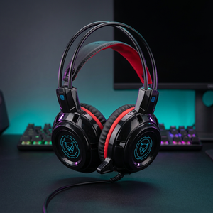 Casque audio supra-auriculaire H5 avec transducteur dynamique, en plastique, non sans fil, sans réduction de bruit, avec boîte d'emballage - Product Image 3