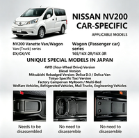 Boîte de rangement pour accoudoir de console centrale Nissan NV200, accessoires intérieurs de voiture, accoudoir de rangée intermédiaire pour fourgonnette NV200