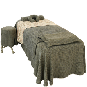 Juego de sábanas de mesa de masaje para habitación de SPA de gama alta, colcha de belleza, cubierta de cama de masaje nórdica Simple de lujo de 4 piezas - Product Image 3