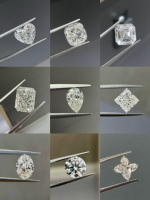 Lanphear Mücevherat 0.5ct 1ct Beyaz Yuvarlak CVD Laboratuvarda Yetiştirilmiş Elmas IGI Sertifikalı VVS1 Gevşek Laboratuvar Elması DEF Çok Satan Elmas