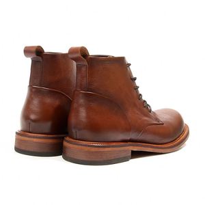 Stylish Men's Genuine <b>Leather</b> <b>Boots</b> Slip-On Height Increasing Autumn Italian Handmade <b>Work</b> <b>Boots</b> - Product Image 3