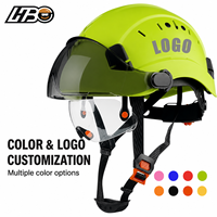 Casco de Seguridad HBC ANSI ISEA Z89.1 2014 Tipo I Clase C, Ligero, para Trabajos de Construcción, Escalada y Equitación, Buen Precio