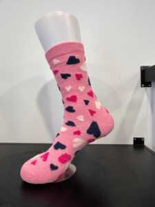 <span class=keywords><strong>Chaussettes</strong></span> personnalisées OEM <span class=keywords><strong>pour</strong></span> femmes, <span class=keywords><strong>chaussettes</strong></span> de sommeil moelleuses, épaisses, <span class=keywords><strong>chaudes</strong></span>, confortables, douces, duveteuses, thermiques <span class=keywords><strong>pour</strong></span> <span class=keywords><strong>l</strong></span>'<span class=keywords><strong>hiver</strong></span>, la maison et le quotidien - Product Image 4