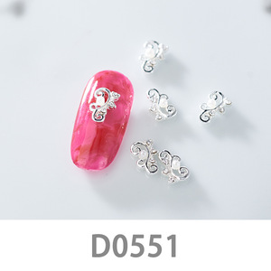 Nouvelle série de <span class=keywords><strong>rennes</strong></span> de Noël luxueuse, 3D, bricolage, incrustée de diamants, 10 pièces, dos plat, alliage, personnalisable, fabriqué en Chine, <span class=keywords><strong>art</strong></span> des ongles - Product Image 6