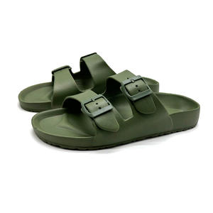 <span class=keywords><strong>Sandalias</strong></span> Tipo <span class=keywords><strong>Birkenstock</strong></span> de PU con Soporte de Arco de EVA de Alta Calidad, Zapatillas Planas Abiertas Transpirables para Verano y Exteriores Unisex para <span class=keywords><strong>Hombre</strong></span> y Mujer - Product Image 4