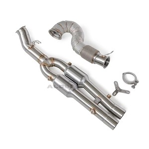 Système d'échappement catalytique isolé 200 cellules haute performance pour <span class=keywords><strong>Cupra</strong></span> Formentor VZ5 2.5T 2015-2023 - Pièces de modification automobile - Product Image 3