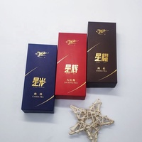 Cajas de Embalaje para Té Rojo/Azul/Marrón, Cajas de Embalaje para Té Coloridas Personalizadas, Cajas Impresas con Lámina Dorada para Té Oolong