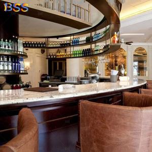 Barra do círculo para a bancada da barra redonda do vinho do escritório do café do clube comercial do restaurante - Product Image 5