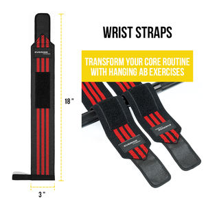 Alta calidad logotipo personalizado Unisex personalizado nueva llegada ajustable levantamiento de pesas muñequeras muñequera correa de soporte - Product Image 4