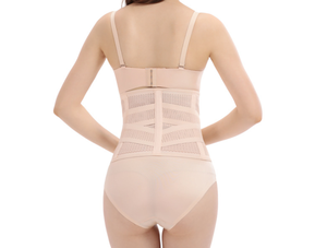 Women <b>Waist</b> Brace 3 in 1 Postnatal Recovery Belly Support Band Adjustable Postpartum Belt - Product Image 3