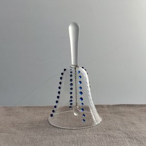 핫 세일 고품질 수제 유리 종 크리스마스 장식 긴 손잡이 걸이 디자인-클래식 스타일 공장 직판 MOQ - Product Image 5