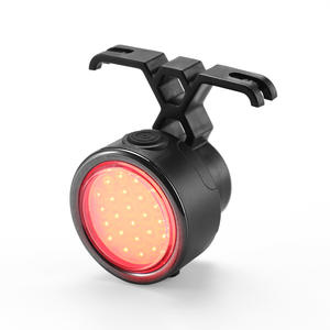 Feu arrière de vélo transfrontalier à LED, étanche, 4 modes, alimenté par batterie, pour VTT et vélo de route, avec fonction de freinage - Product Image 2