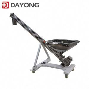 Transportador de tornillo de cemento, grado alimenticio 304, alimentación automática, partículas de polvo, transportador de tornillo INCLINADO DE ACERO INOXIDABLE - Product Image 5