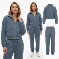 Pantalon de pyjama en polaire doux et moelleux, tailles enfant et adulte, idéal pour la danse, le cheerleading, l'échauffement sportif et les tenues d'entraînement.