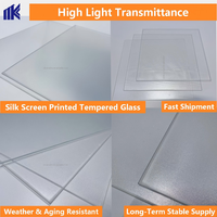 Verre photovoltaïque transparent de panneau solaire de 3.2mm2mm pour le mur rideau non industriel de mur non rideau de transmittance élevée de musée