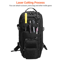Sac à dos tactique étanche pour randonnée en plein air camping voyage sac de sport personnalisé en usine