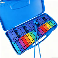 Colorful 25 Notes Glockenspiel Xylophone Percussion Rhythm Musical Educational Teaching Instrument Toy for Baby Kids Children