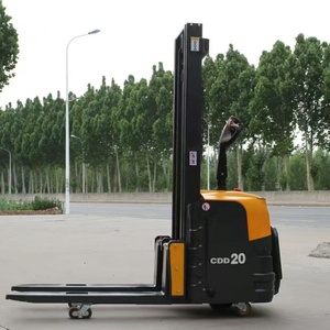 Alat angkut elektrik, Forklift AK pengangkat Manual tumpuk barang pengangkat barang - Product Image 1