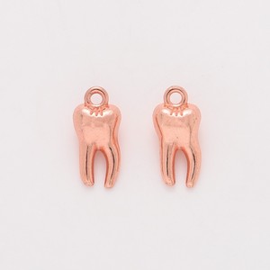 20 Piezas/Bolsa <span class=keywords><strong>de</strong></span> Dijes <span class=keywords><strong>de</strong></span> <span class=keywords><strong>Dientes</strong></span> Metálicos |   Colgantes Pequeños y Elegantes, Fabricación <span class=keywords><strong>de</strong></span> Joyería Única, Collar, Pulsera, Llavero, Cadena para Teléfono Móvil - Product Image 4