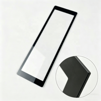 Panel de Vidrio Templado con Corte CNC OEM, Anti-Rotura, con Recubrimiento AG/AR, Pantalla de Vidrio Impresa para Dispositivos Inteligentes y Paneles de Control