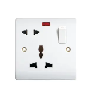 Hot selling African application UK standard cover plate bakelite wall socket and switch