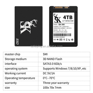 จำหน่ายโดยตรงจากโรงงาน SK-feiying SK-300 2.5 นิ้ว 3.0 SSD อินเทอร์เฟซ 6Gb/s ความเร็วในการอ่าน 501-600MB/s / ความเร็วในการเขียน 401-500MB/s ฮาร์ดดิสก์ภายในแบบใหม่ขนาด 2.5 นิ้ว - Product Image 6