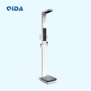 Échelle debout de poids de taille de mesure d'analyseur de graisse corporelle ultrasonique se pliante - Product Image 4