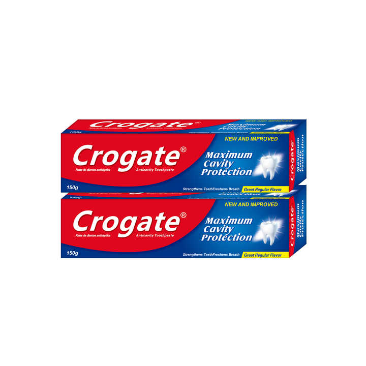 Crogate Toothpaste - 100g Cool Mint, Fresh Breath & Whitening