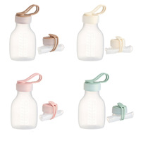 Bouteille d'eau pliable en silicone avec double couvercle, anti-fuite, sans BPA, avec échelle graduée pour les voyages, la salle de sport, le camping en plein air
