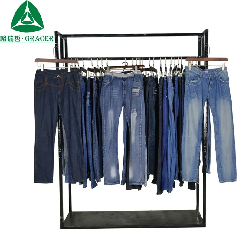 Phụ Nữ Quần Jeans Một Lớp Được Sử Dụng Quần Áo Ấn Độ Sử Dụng Quần Áo