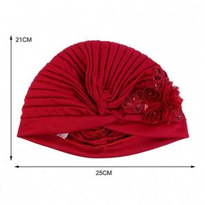 Prix d'usine – Turban multifonction extérieur avec accessoires bijoux, foulards extensibles noués en polyester pour femmes - Product Image 2