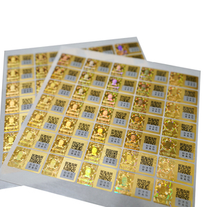 Tùy chỉnh làm xáo trộn hiển nhiên qr mã nhãn ngẫu nhiên số serial hologram <span class=keywords><strong>laser</strong></span> nhãn chống giả sticker cho bảo vệ thương hiệu - Product Image 2