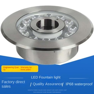 Projecteur LED pour Fontaine en Acier Inoxydable 6W 68mm Étanche IP68 Anneau Rond 5000K Lumière du Jour 6 LED DC12V Ra90 Garantie 3 Ans - Product Image 4