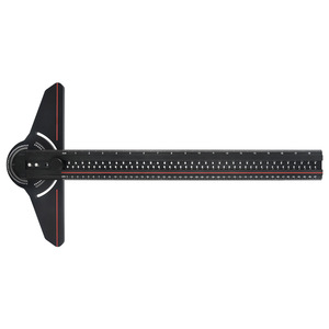 Man Yi Woodworking Square 12mm Thick Aluminum Alloy Ruler Precision Angle Measuring Tool For Carpentry - Product Image 2