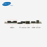 RK3288 Linux personnalisé Android carte mère personnalisée avec bras Cortex-A17 Mail-T764 GPU HD LVDS EDP GPS en option Mini-pcie Support 4G