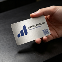 Plaques nominatives en acier inoxydable personnalisables OEM & ODM pour gravure, idéales pour cadeaux, cartes VIP et cartes de visite de bureau