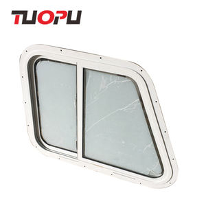 Deniz bağlantı alüminyum alaşımlı su geçirmez sabit pencereler yanmaz sürgülü pencere - Product Image 3